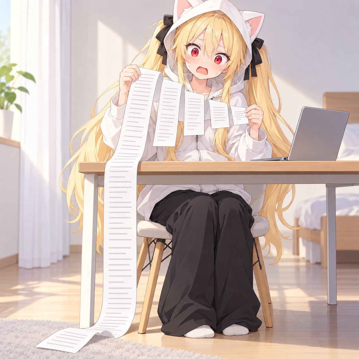 AI 사용료 변화를 그린 원데이 카드